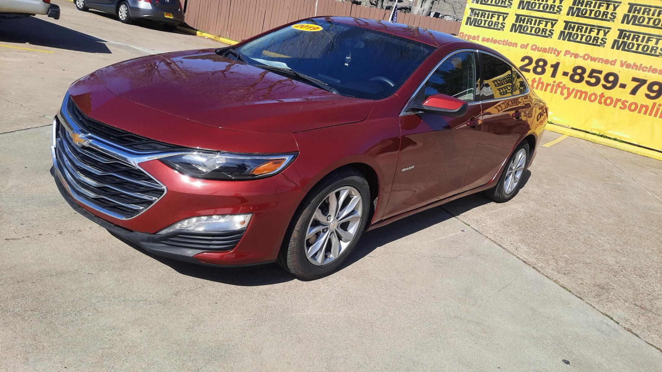 2019 Chevrolet Malibu (1G1ZD5STXKF) , located at 16710 Clay Rd., Houston, TX, 77084, (281) 859-7900, 29.834864, -95.656166 - Photo #2